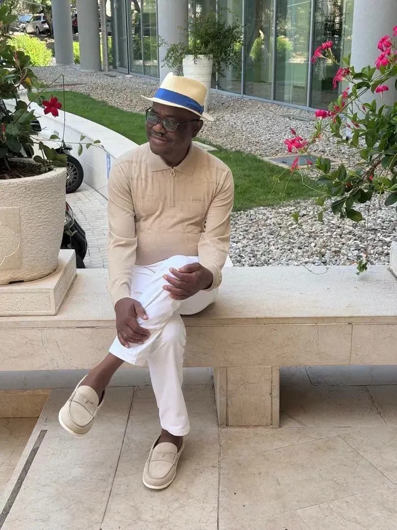 Photos: Wike holidays after 30 days of commissioning projects