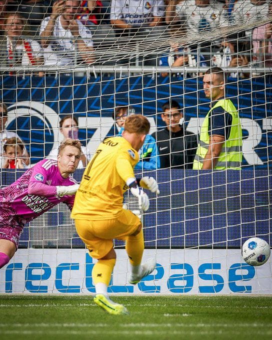 Koeman Jr makes history as first Eredivisie goalkeeper to score twice in a match