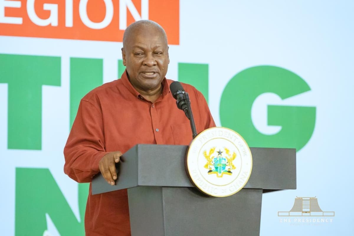 President Mahama unveils plans to expand mental healthcare with three new hospitals