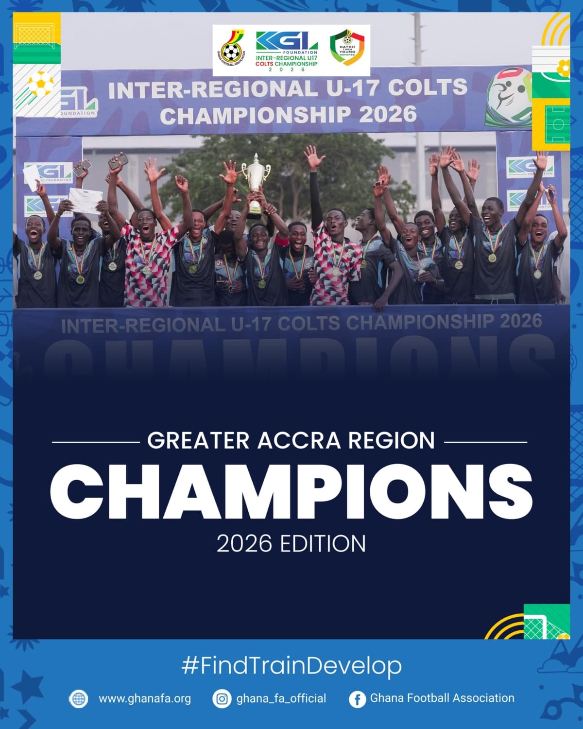 Greater Accra hold their nerve to claim maiden KGL U17 Colts crown