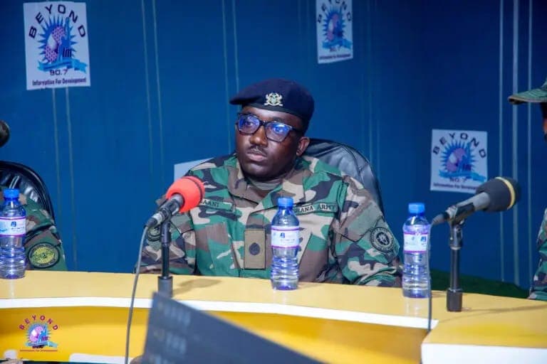 Starlight Stretch 3 commander commends Nkwanta South residents for sustaining peace
