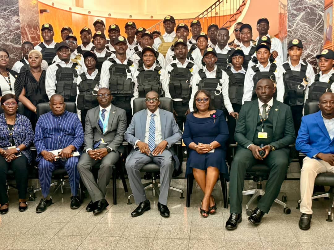 Speaker Bagbin outdoors uniforms for 74 new parliamentary security guards