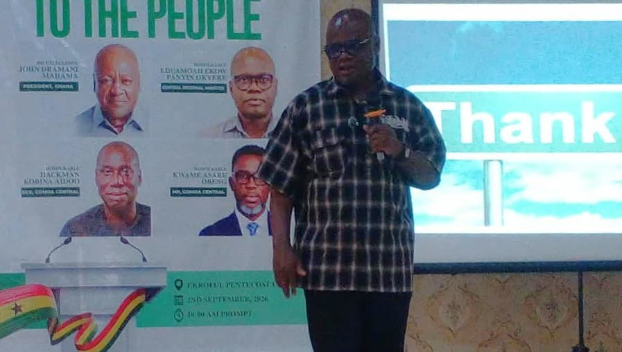 Minister lauds Gomoa Central Assembly for effective utilisation of Common Fund for legacy projects