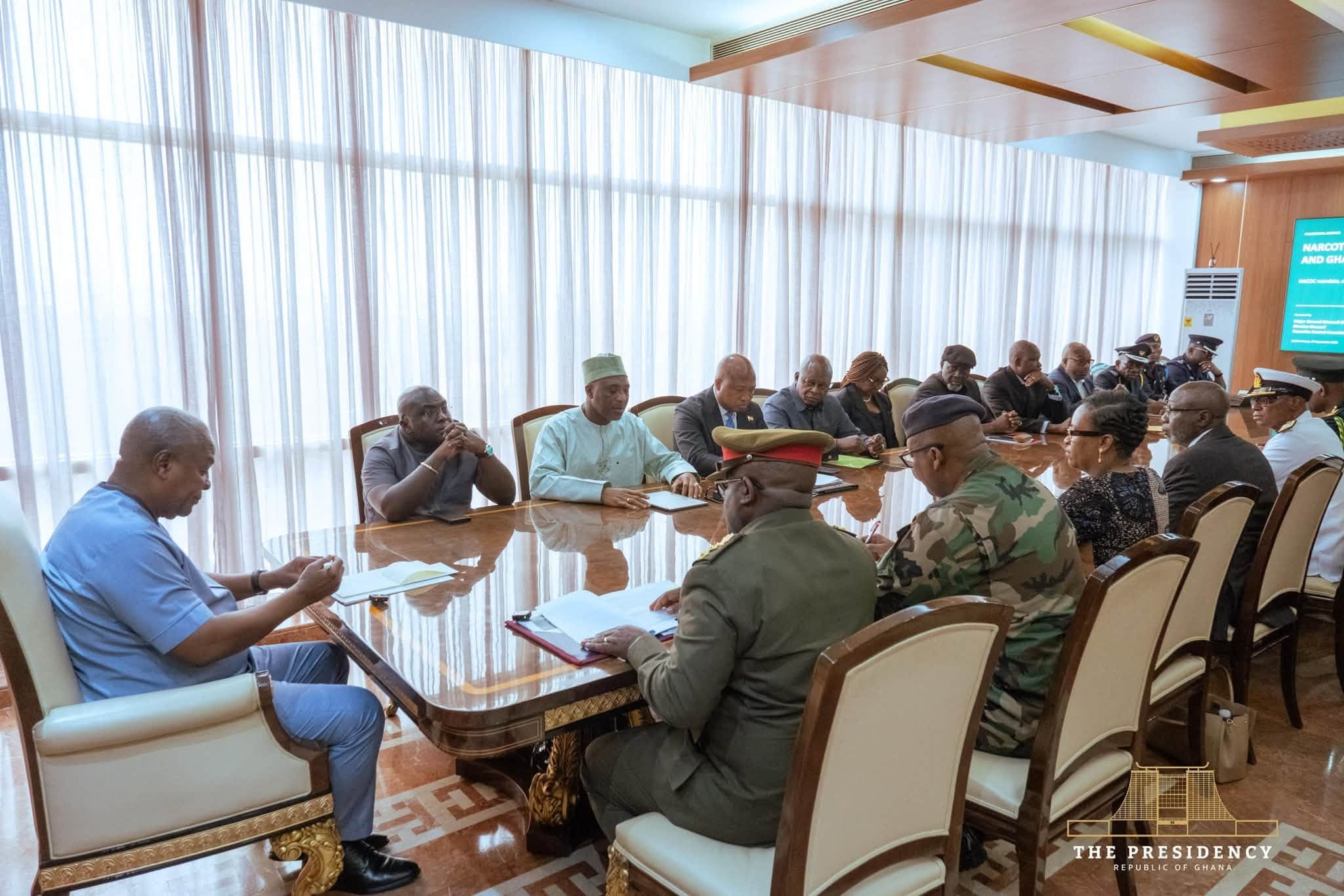 Mahama directs task force to develop roadmap to curb drug trafficking