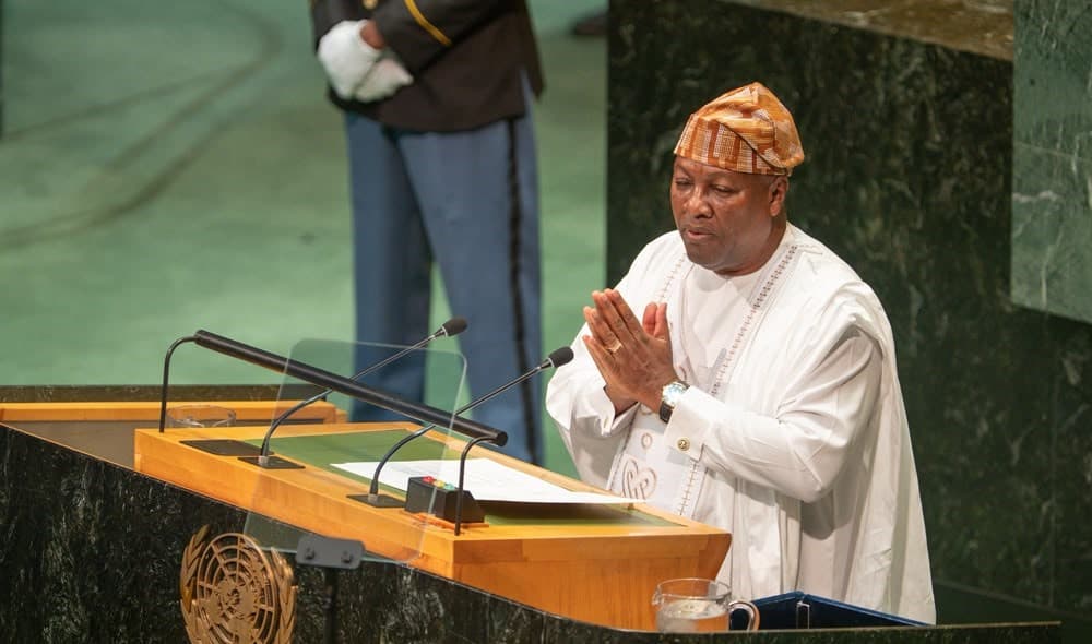 President Mahama showcases Ghana’s Free Primary Healthcare, MahamaCare at UNGA