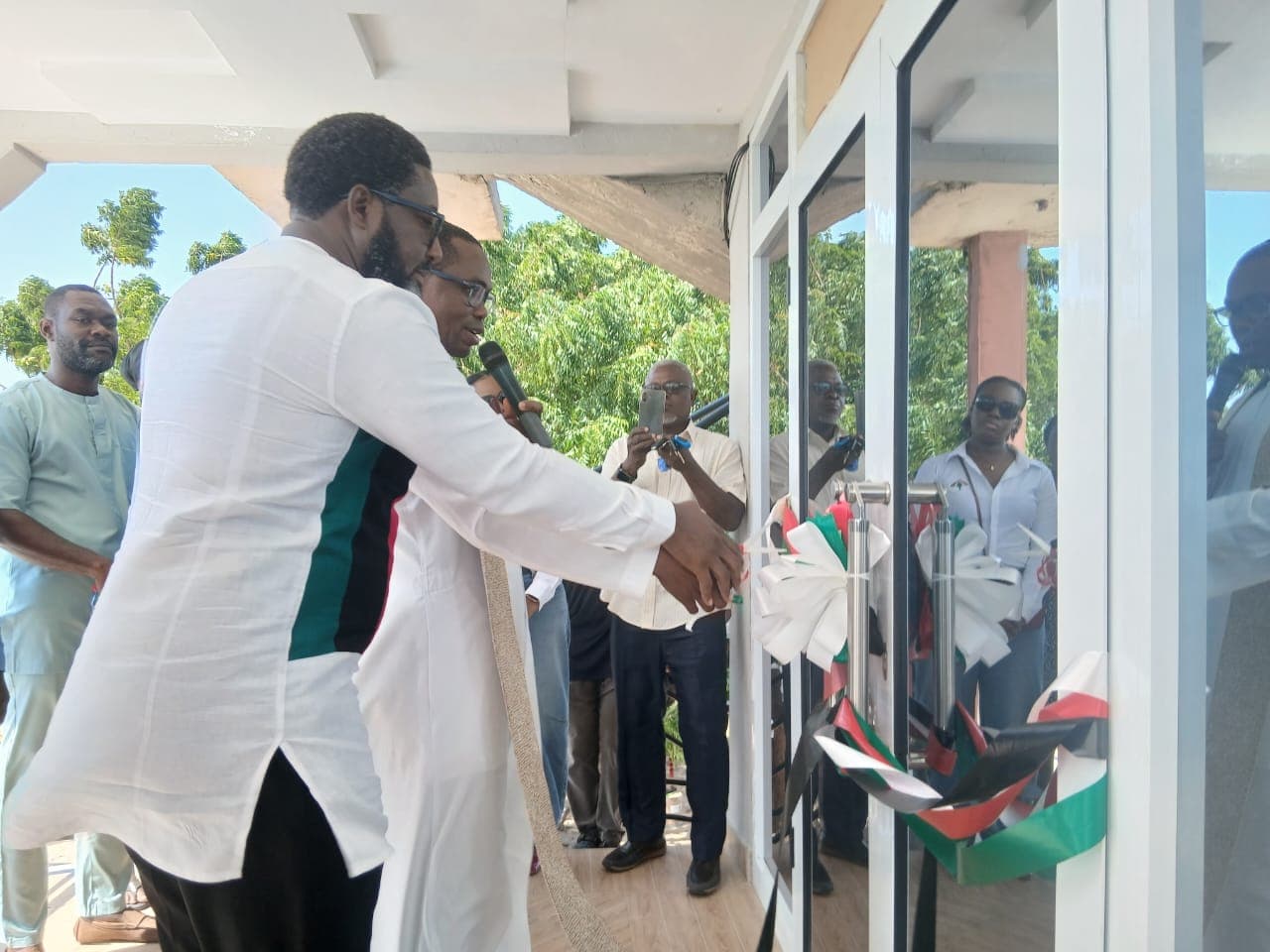 Lawyer Ahlijah opens constituency office to deepen development work in Keta