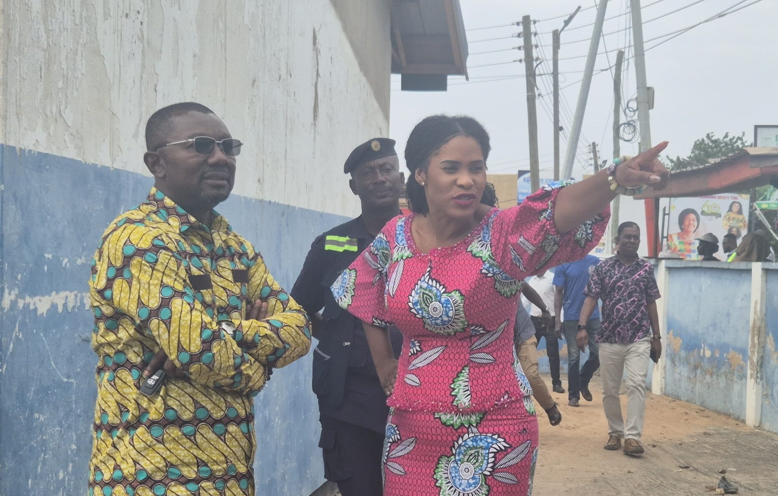 GNA commends Tema MCE for clearing illegal structures from premises