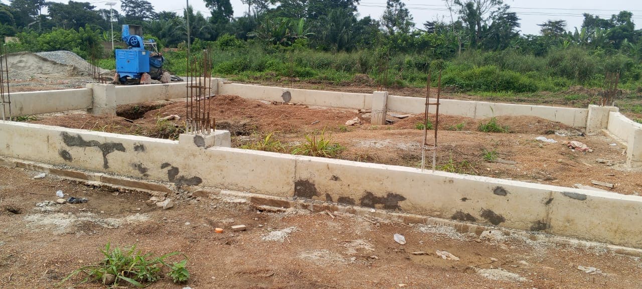 Kadjebi Farmer Service Centre project reaches 40 per cent completion
