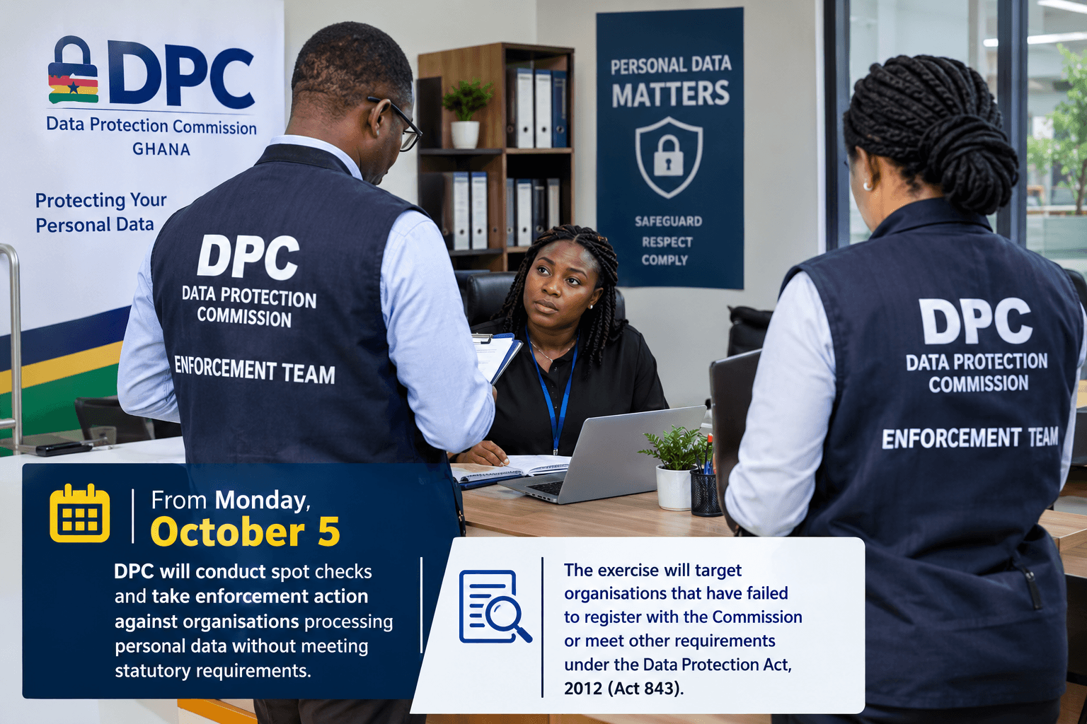 ‎‎DPC begins checks on data protection compliance