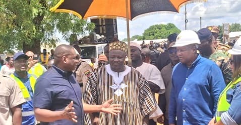 President Mahama reenlight to Upper East airport