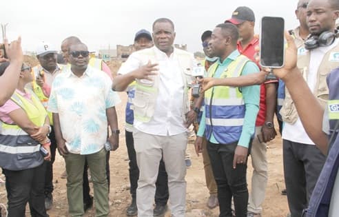 Speed up Tema Roundabout to Dawhenya road works - Minister urges contractors