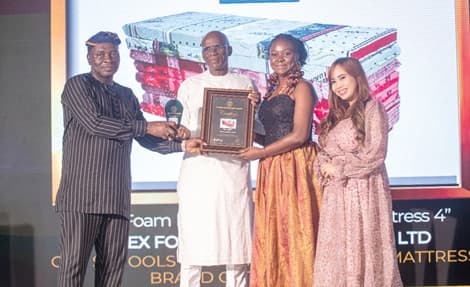 Latex Foam honoured  for service to students