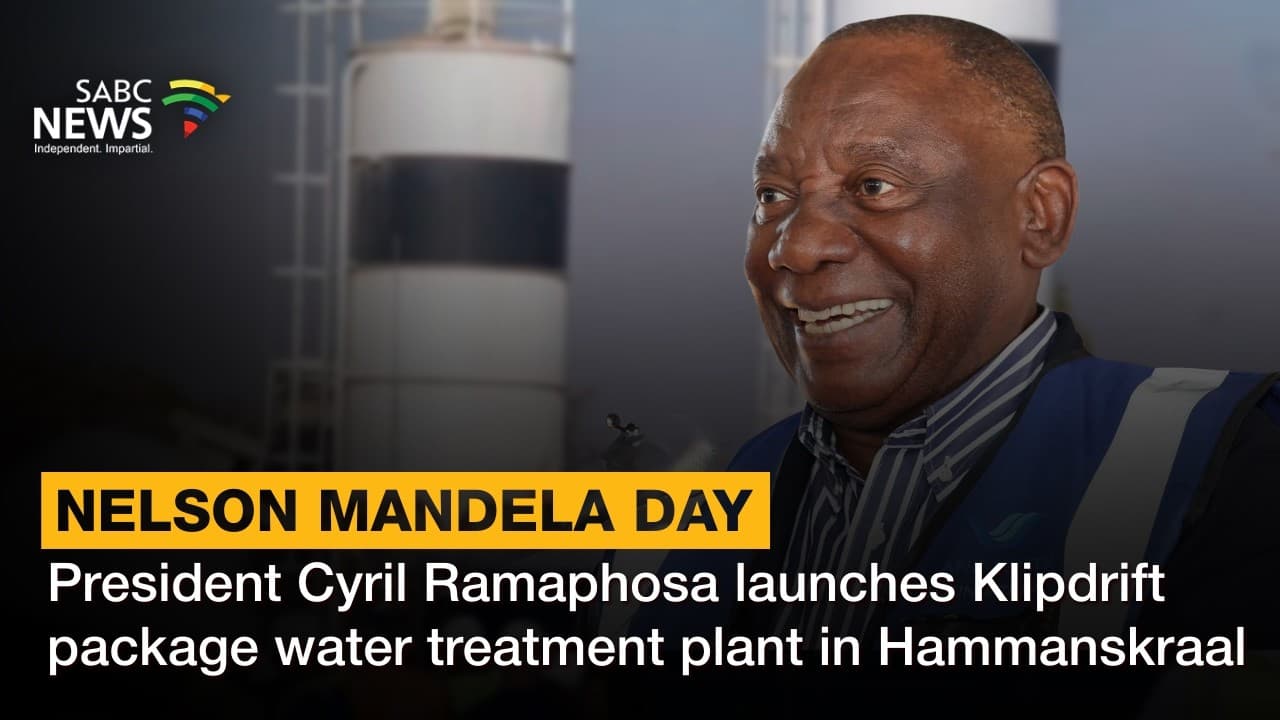 Government restoring water and dignity in Hammanskraal: Ramaphosa