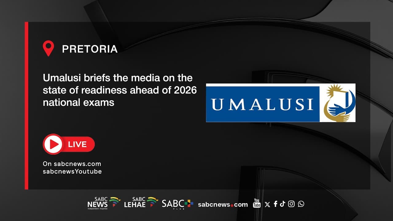 LIVE | Umalusi media briefing on readiness for the 2026 final exams