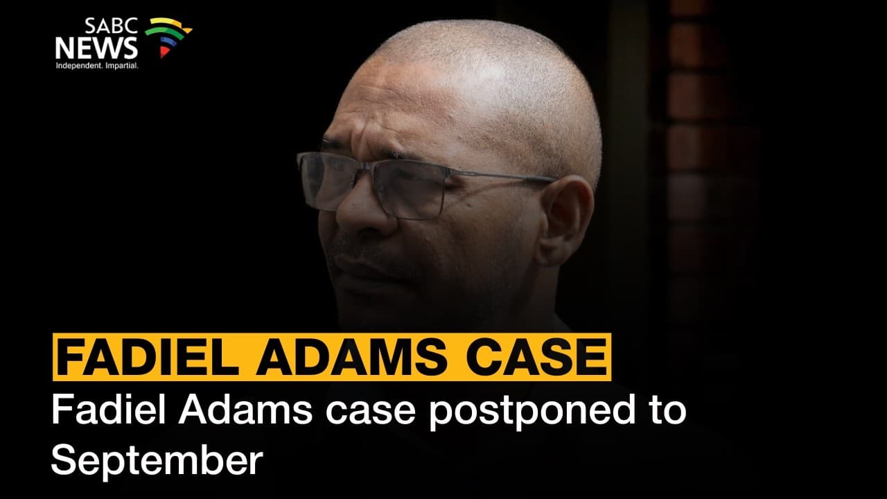Fadiel Adams to appear in Pinetown Regional Court