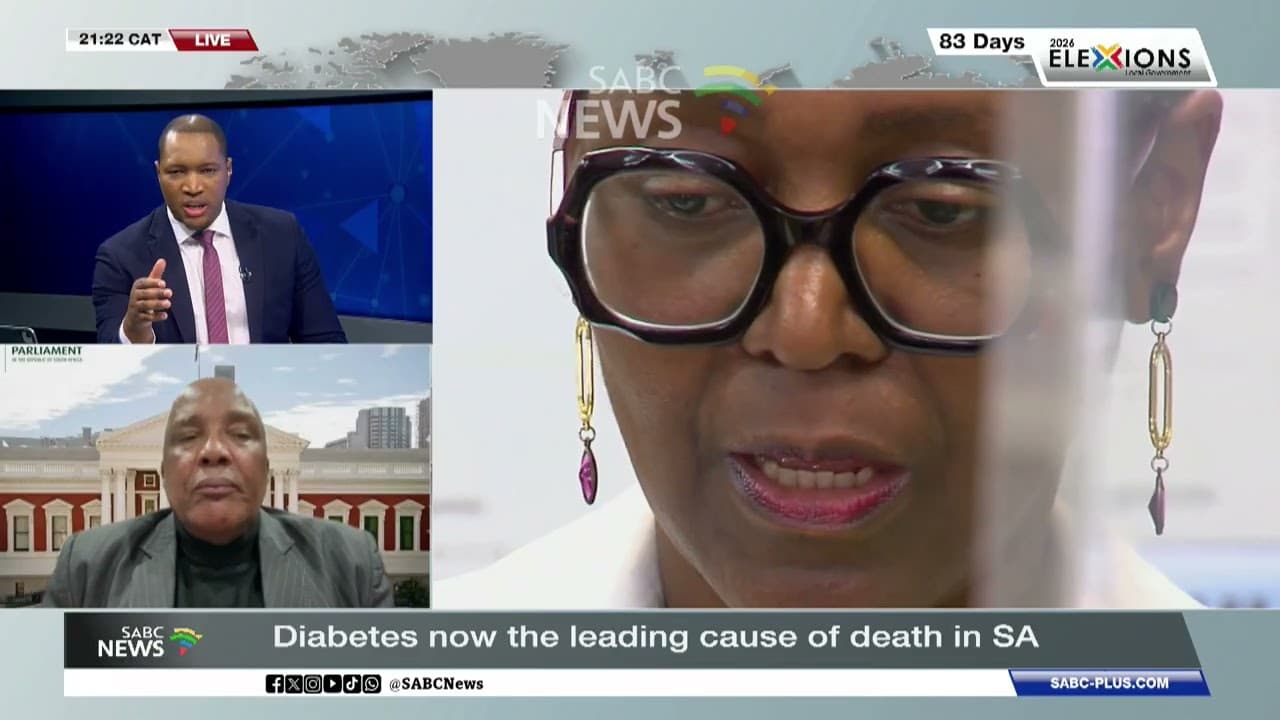 Diabetes becomes the leading cause of death in South Africa