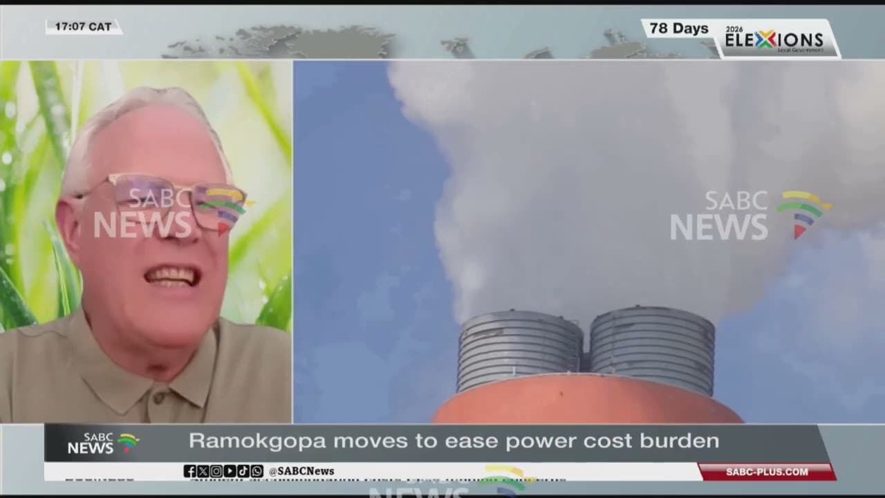 High cost of electricity straining households: Ramokgopa