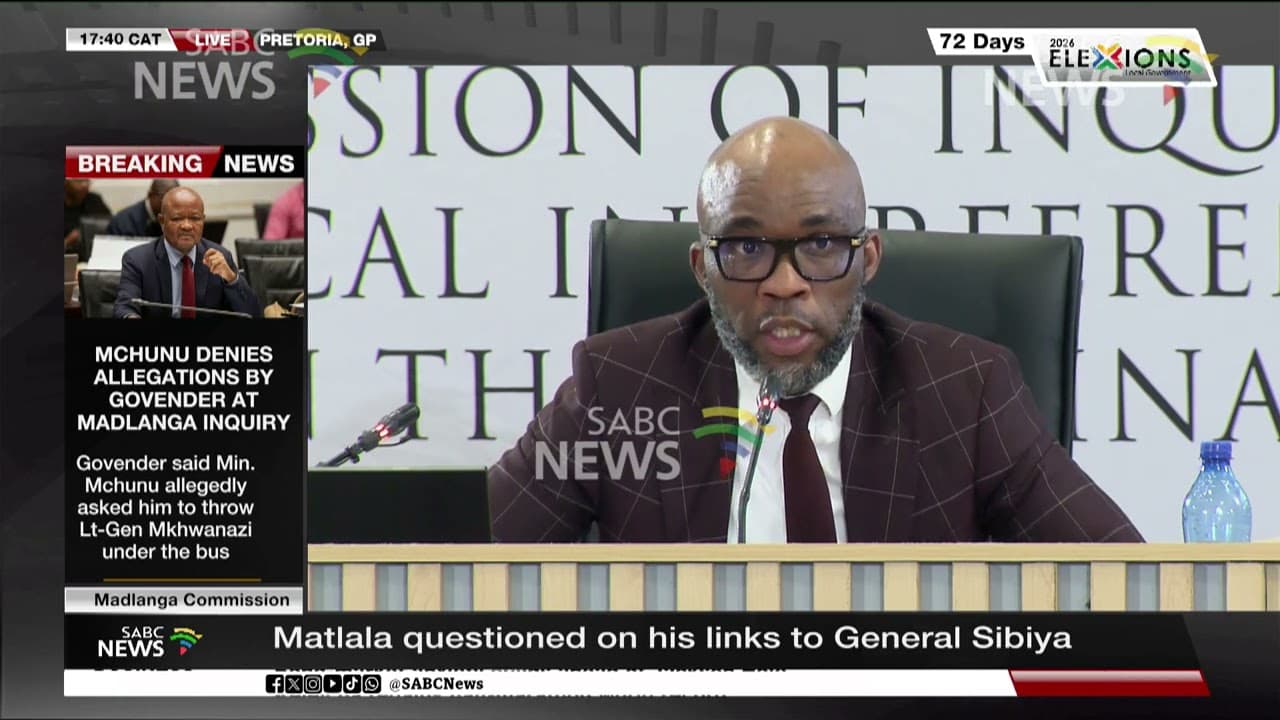 Matlala returns to Madlanga Commission’s hot seat