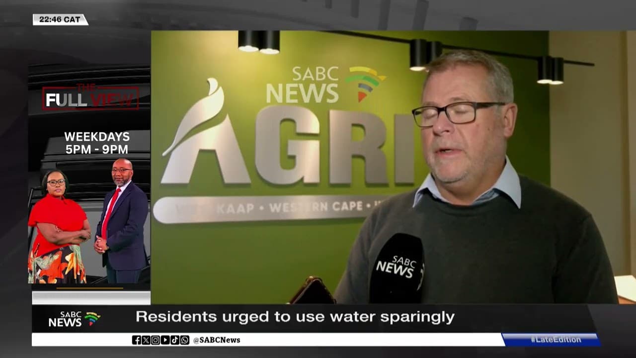 Western Cape water restrictions unlikely for now: Dept