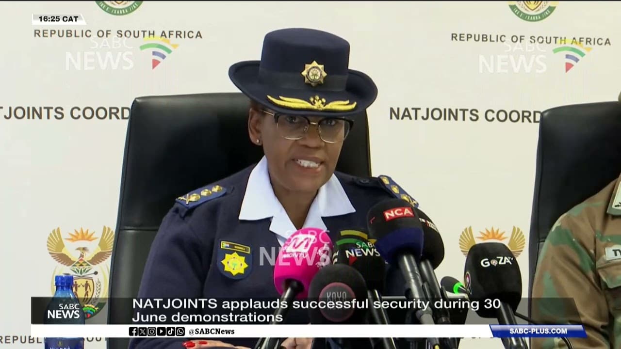 Natjoints says security stable after anti-migrant protests