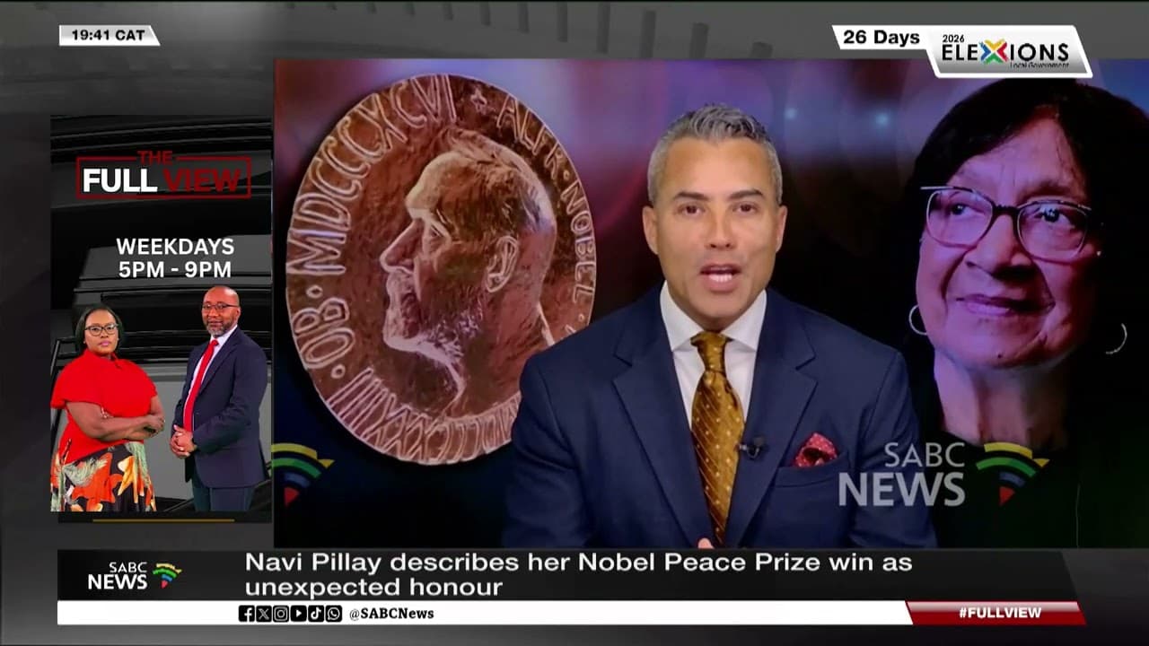 Nobel Peace Prize: Trump denounces committee after Navi Pillay win