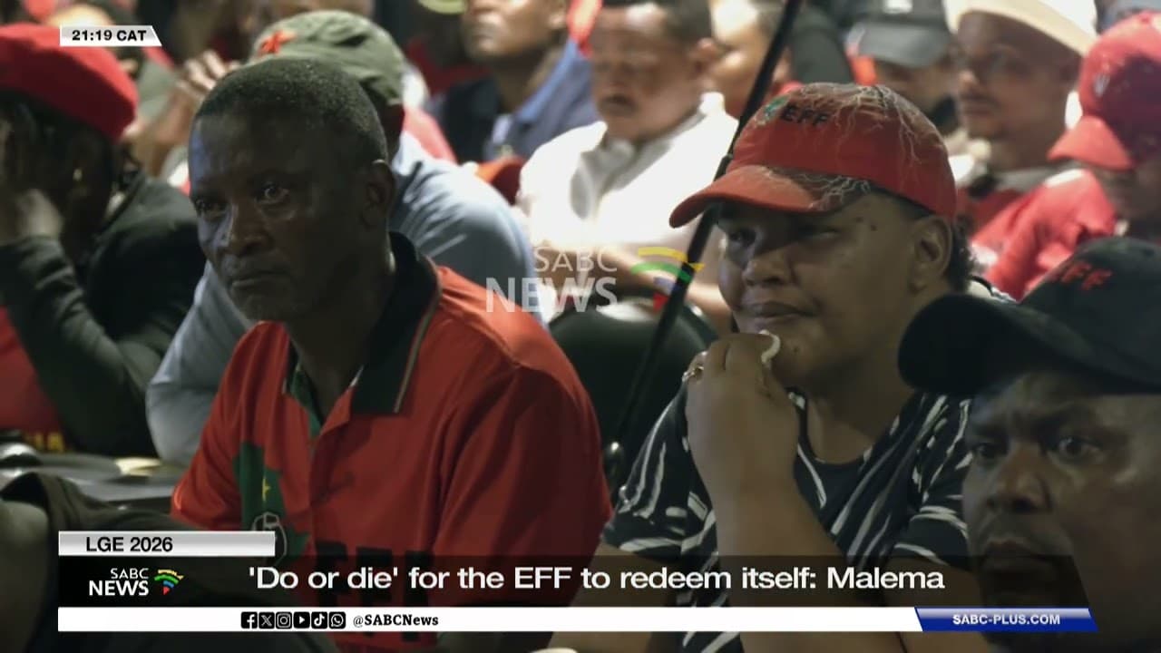 No working municipalities, no real freedom :Malema