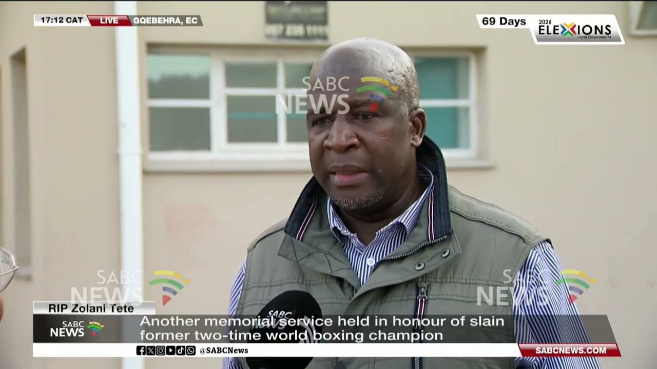 Boxing champion Zolani Tete to be laid to rest today