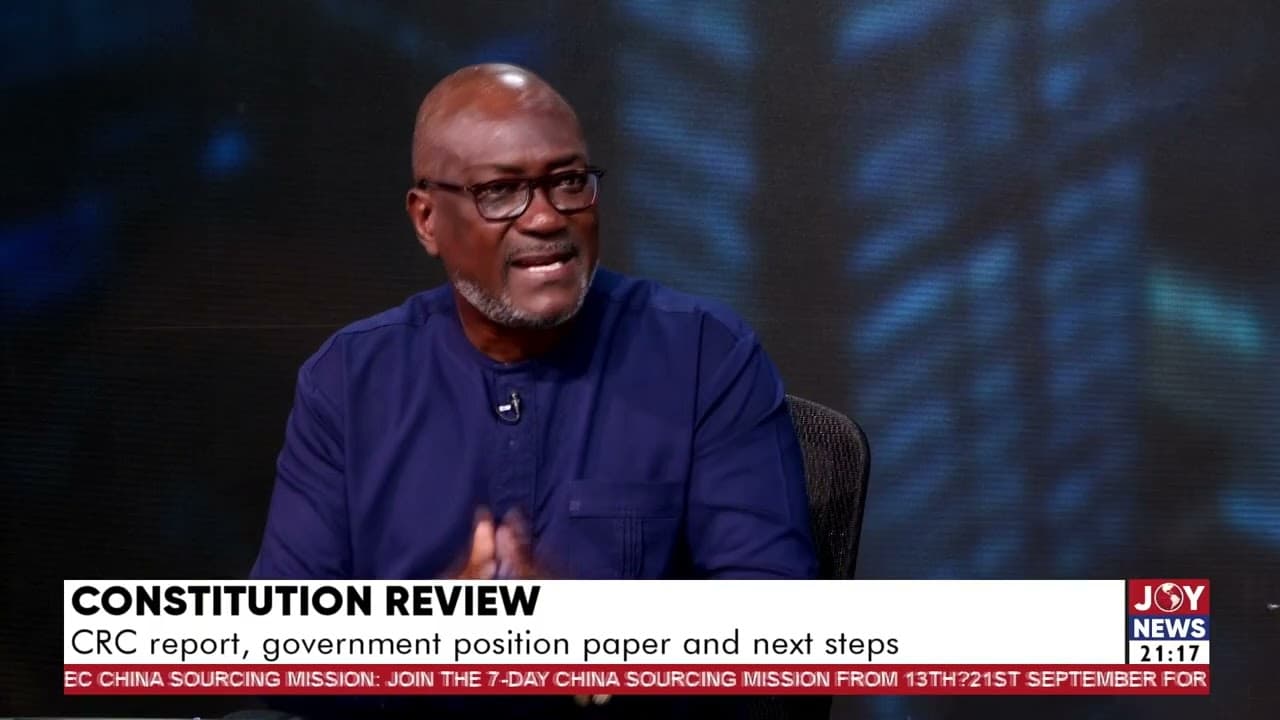 Gov’t’s position has thrown a spanner in the works – Kwasi Prempeh raises Constitutional Review concerns