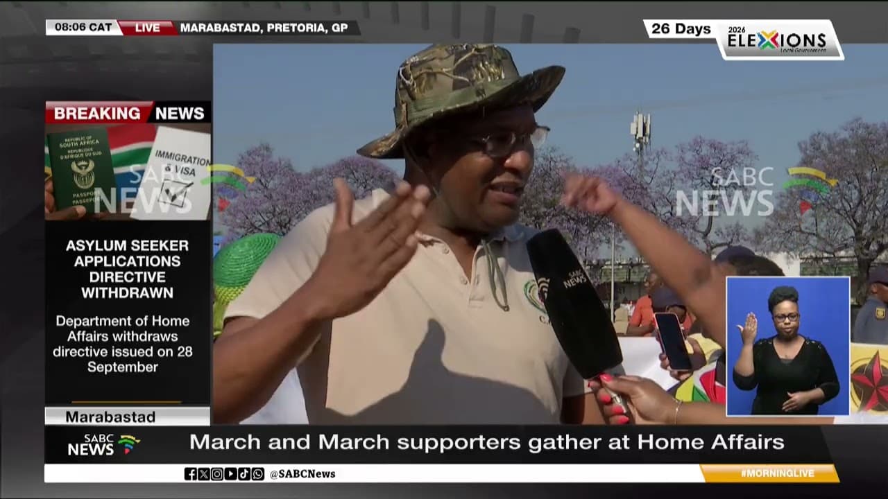 Lesufi vows better asylum directive withdrawal messaging