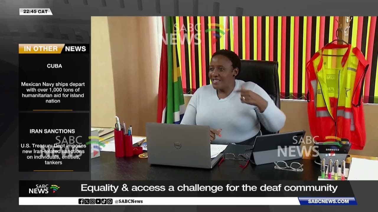 License milestone for Free State deaf youth