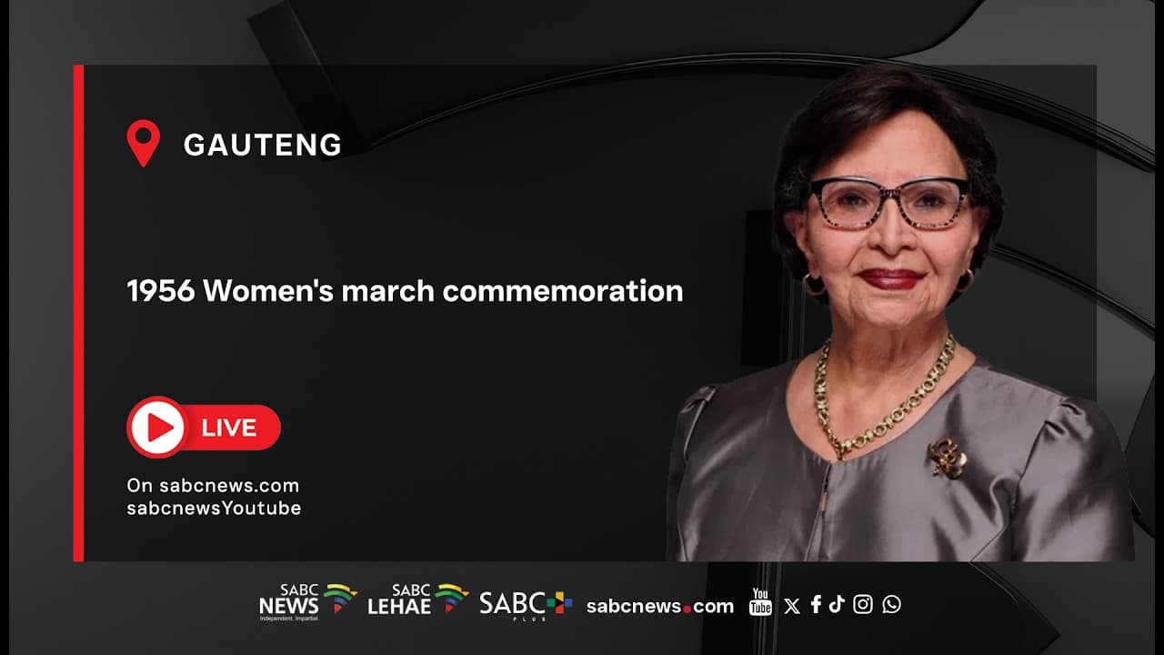 LIVE | 1956 Women’s March Commemoration
