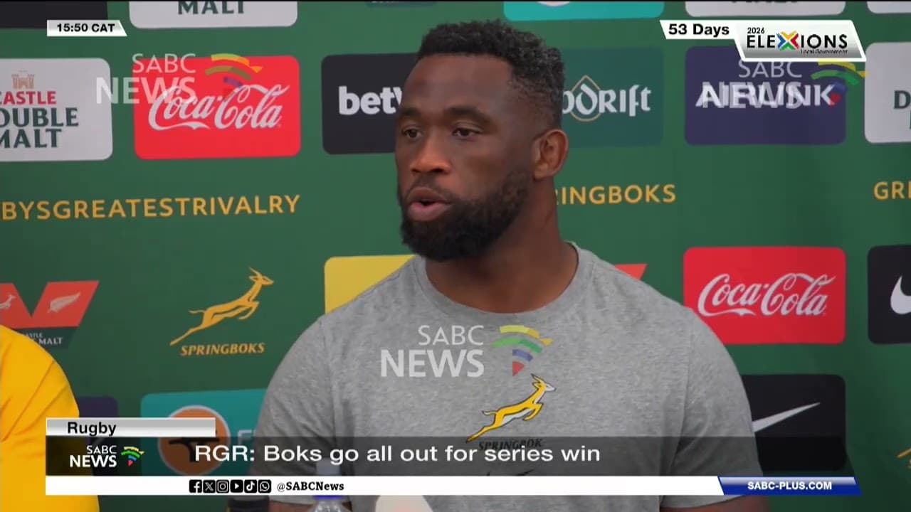 ‘We do it for our country’: Kolisi and Erasmus celebrate win