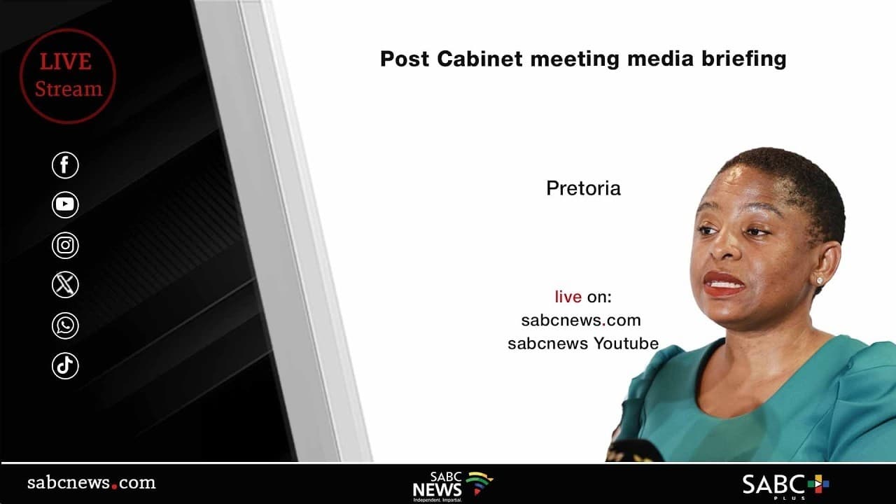 LIVE: Post Cabinet meeting media briefing | 30 July 2026