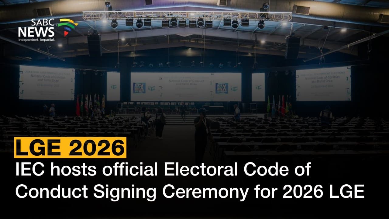 KZN political parties sign Electoral Code of Conduct ahead of LGE