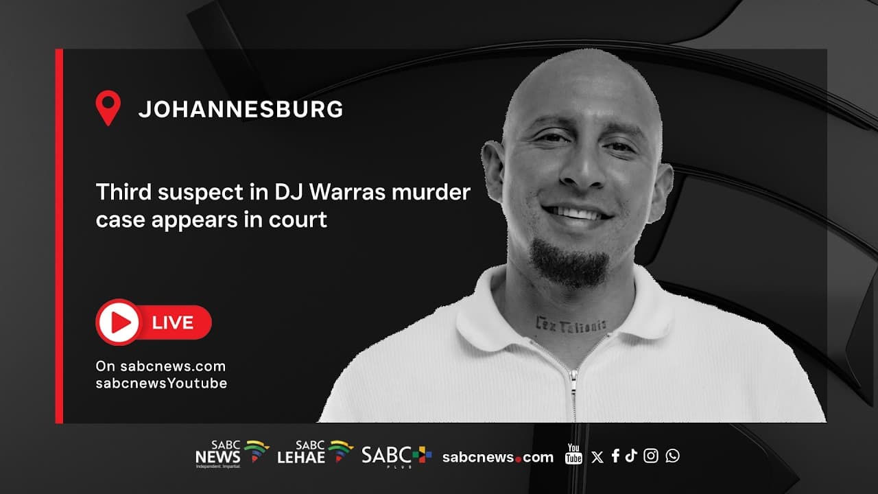 LIVE: Third suspect in DJ Warras murder case appears in court