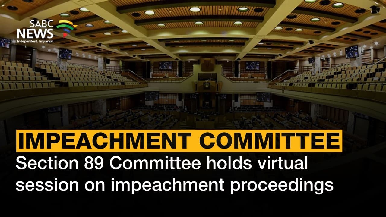 Impeachment Committee welcomes legal opinion on Ramaphosa appearance