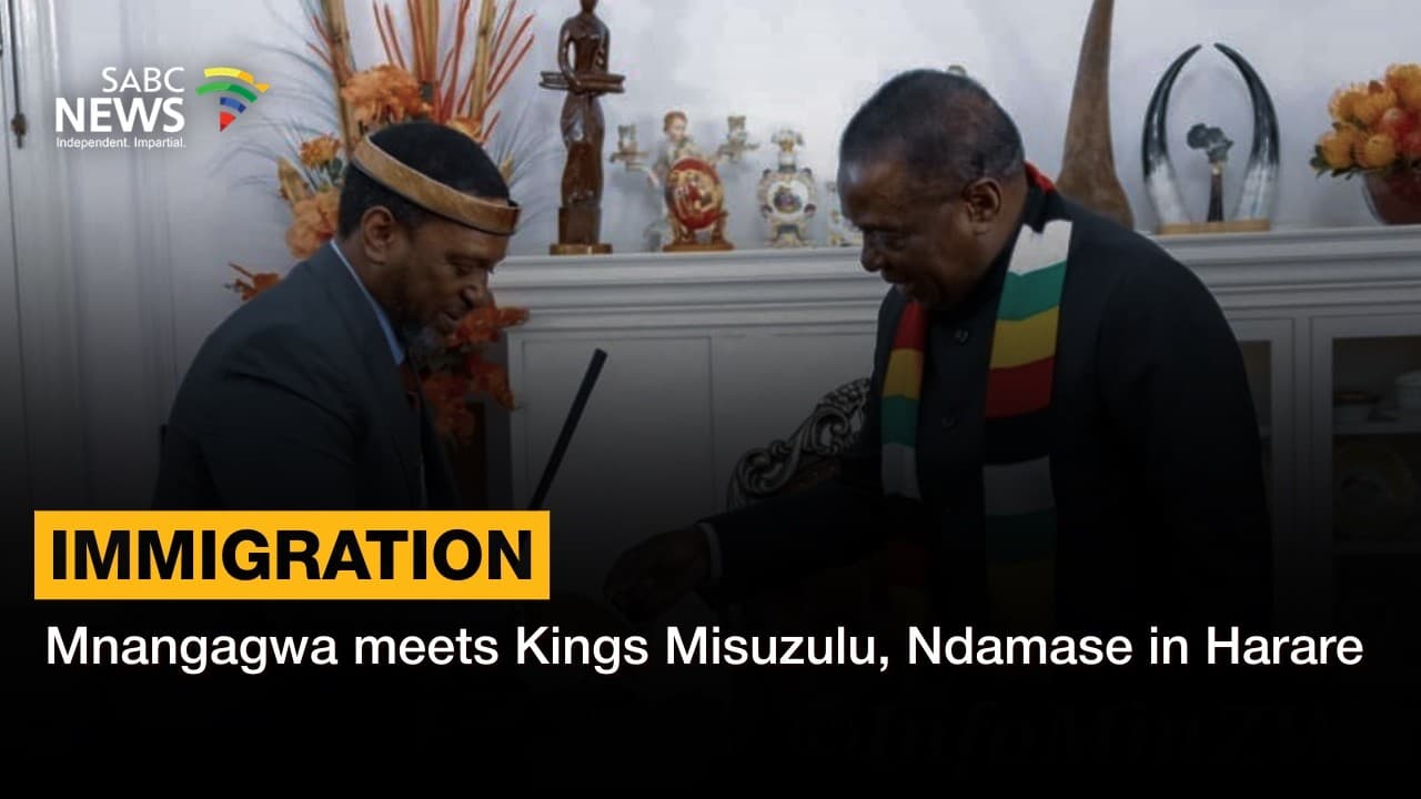 Mnangagwa meets Kings Misuzulu and Ndamase over migration