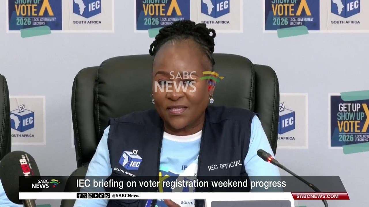 LIVE | IEC briefs media on voter registration progress