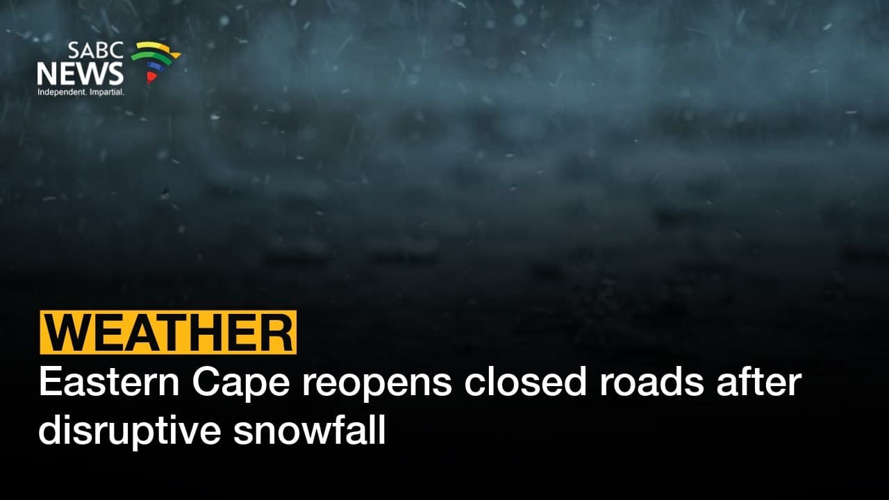 Snowfall eases as E Cape Transport reopens most mountain passes