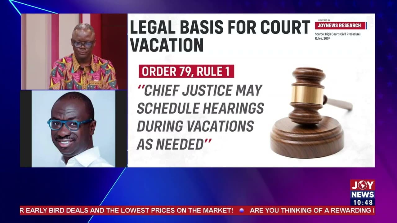 Legal vacation trials involving politicians raise fair play concerns – Baffour Awuah