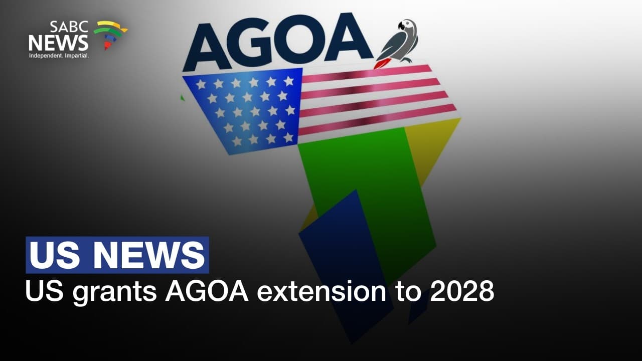US government extends AGOA despite threats to exclude SA