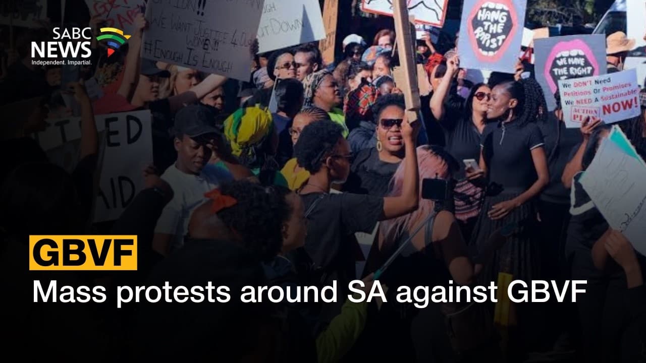 Bikers join the march against GBVF in Ekurhuleni