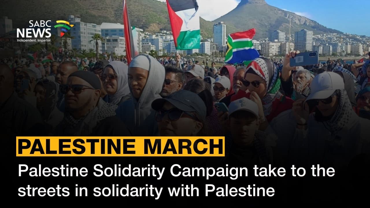 Yvonne Ridley and George Galloway call for support for Palestinians