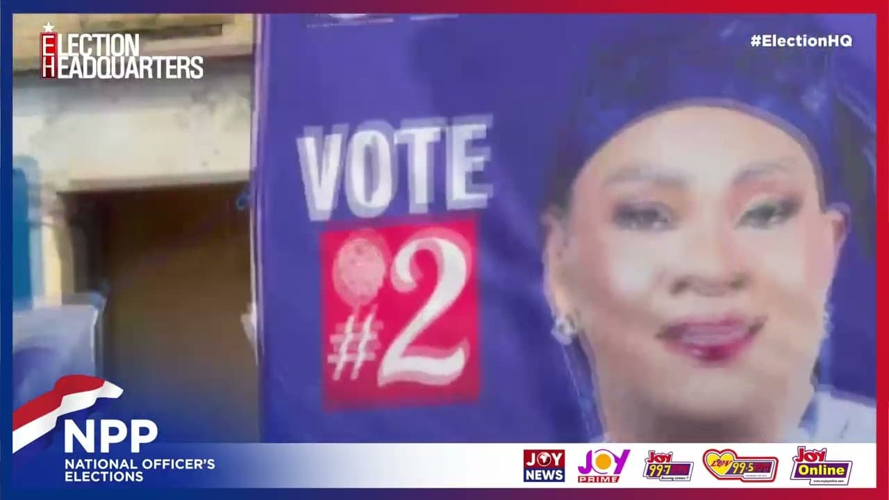 Campaign posters, billboards take over Kumasi as NPP goes to polls