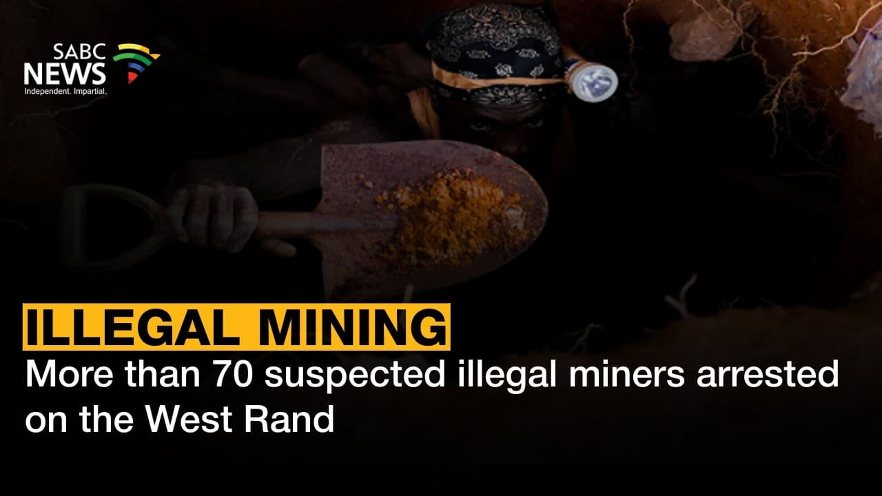 More than 120 suspected illegal miners arrested in Fochville