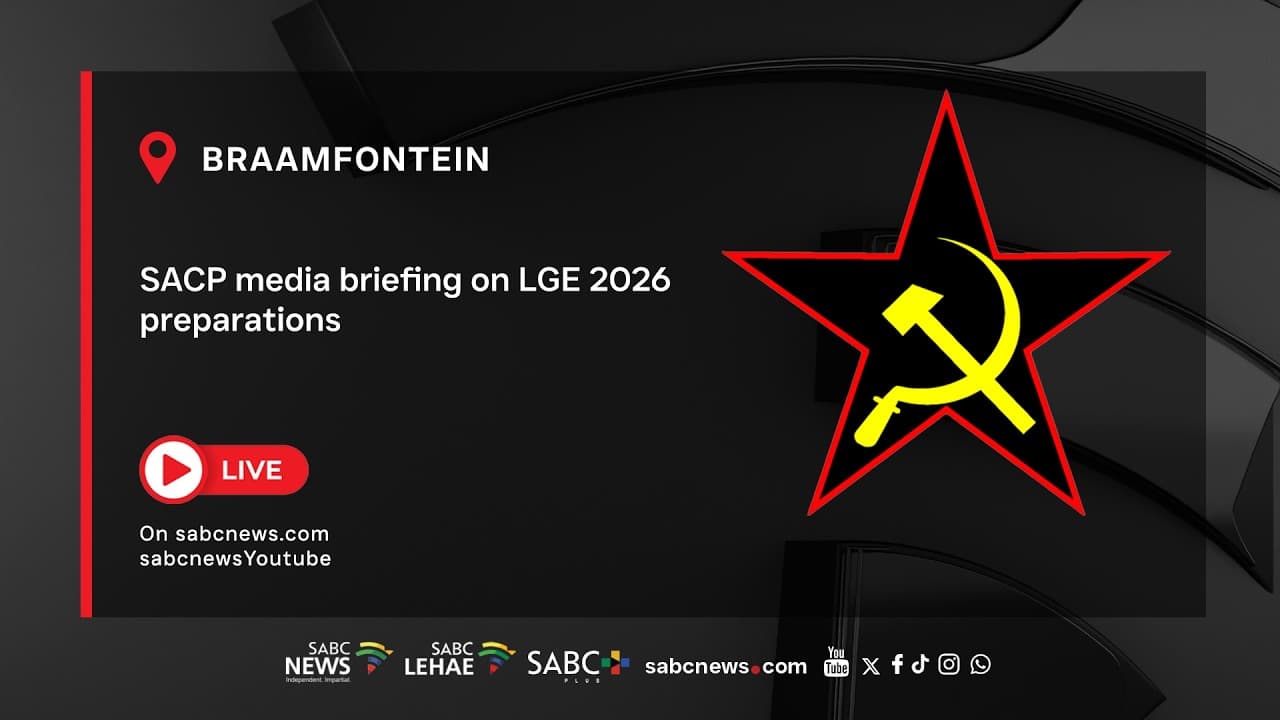 LIVE | SACP media briefing on LGE 2026 preparations