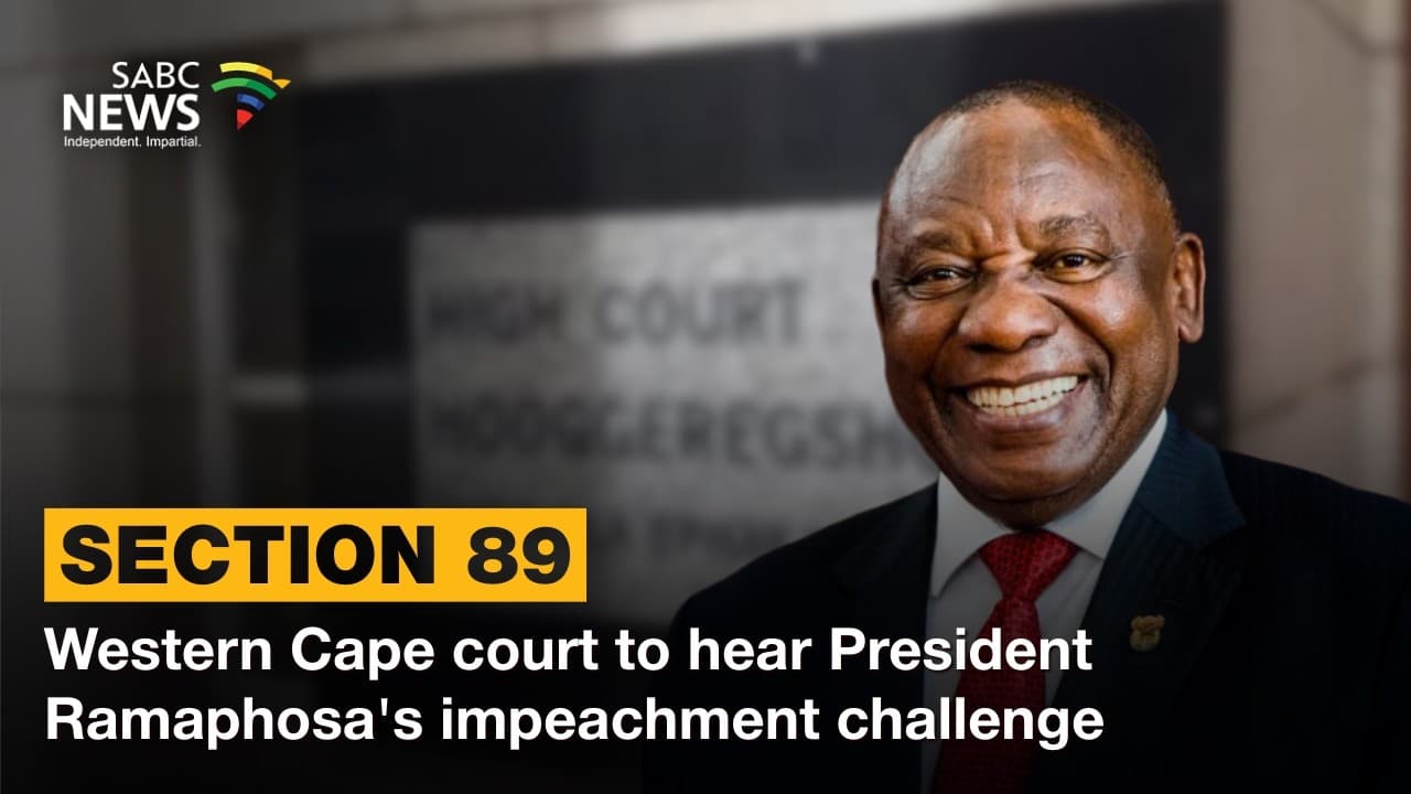 Court to hear Ramaphosa’s urgent bid to halt impeachment inquiry