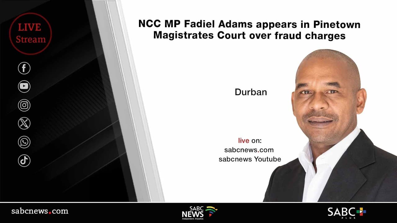 Fadiel Adams’ prison visit case postponed to 11 September