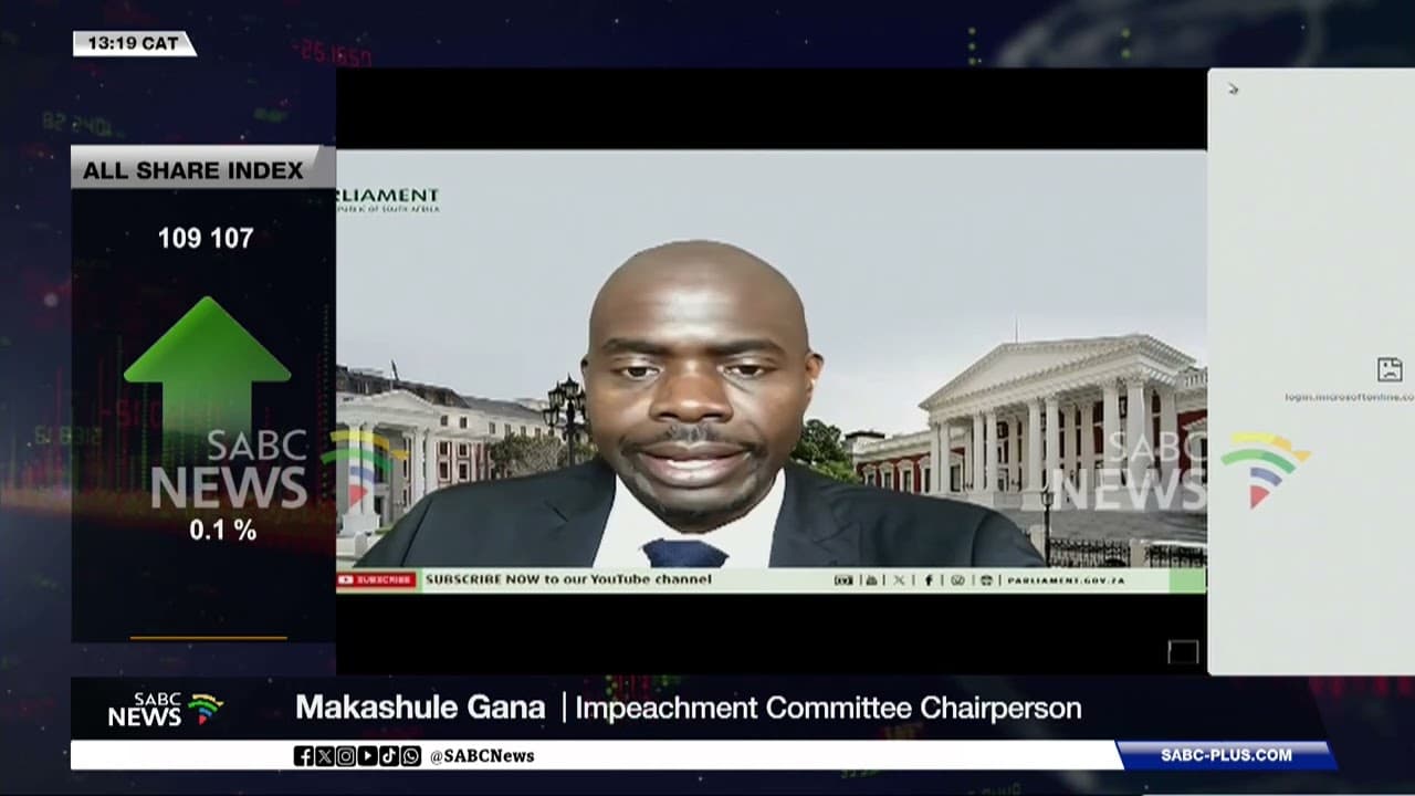 Impeachment Committee seeks legal clarity on Ramaphosa’s appearance