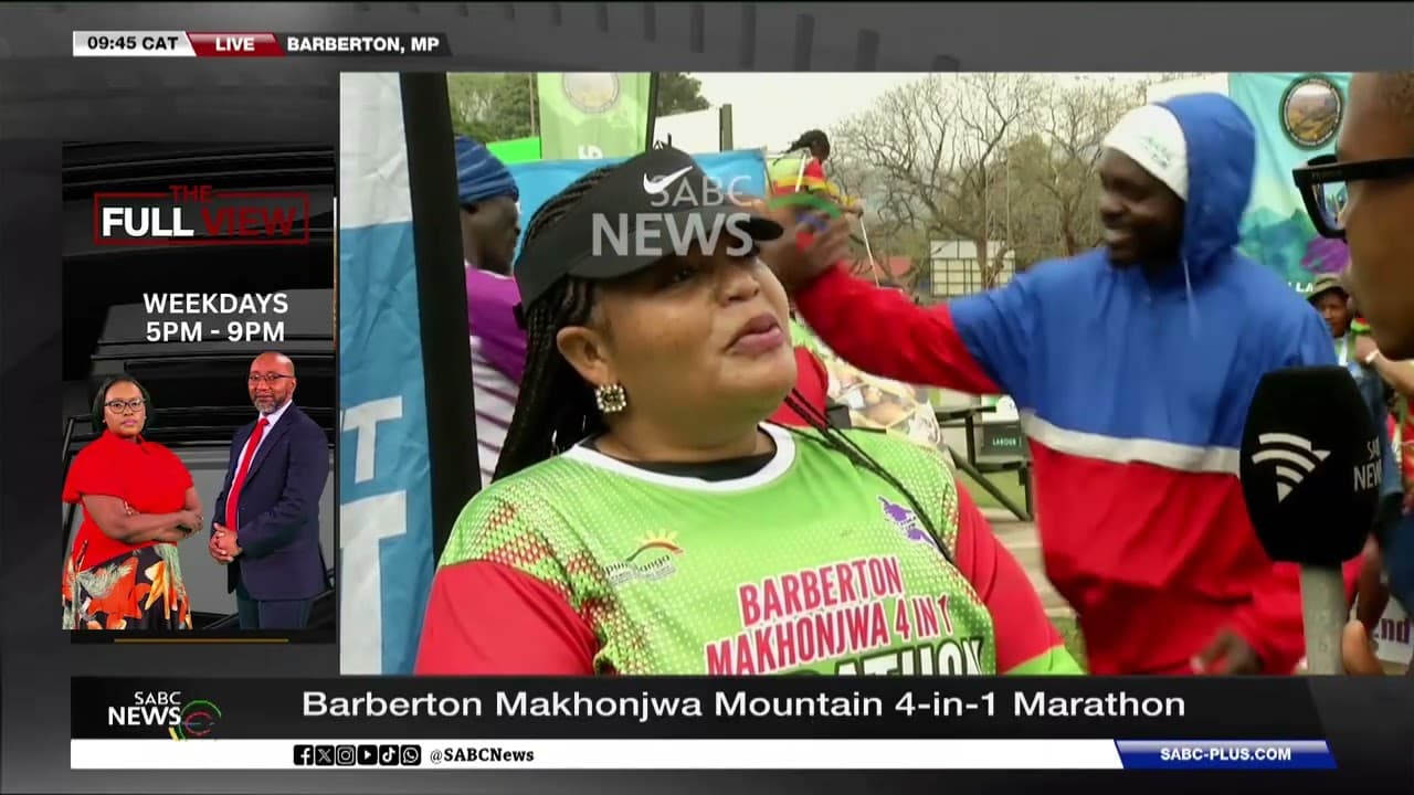 Over 1000 runners hit the Makhonjwa mountains